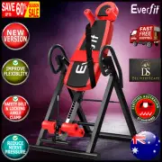 Everfit Inversion Table Gravity Back Stretcher Foldable Home Fitness Gym New