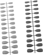 Healeved Fashionable Sets Frosted Nail Decor Creative Water Drop Nail Art Beautiful and Easy to Apply Artificial for Women