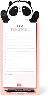 LEGAMI Don't Forget 11 x 28cm Magnetic Notepad - Panda
