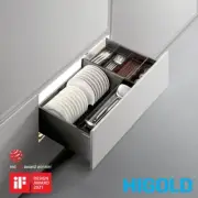 HIGOLD Shearer Luxe Kitchen Drawer - Pull Out with Plate Dividers - For 900mm