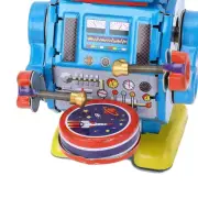 Robot Clockwork Toy Creative Drumming Vintage Robot Tin Toy DP