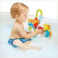在飛比找momo購物網優惠-【以色列 Yookidoo】捉迷藏水龍頭齒輪套組(洗澡玩具 