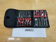 Snap-on Tools NEW 12pc RED Soft Grip Mini Screwdriver & Pick Set SGMINI12A