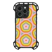 iPhone 16 Pro Ultra Bounce Case MagSafe Compatible Groovy Flowers