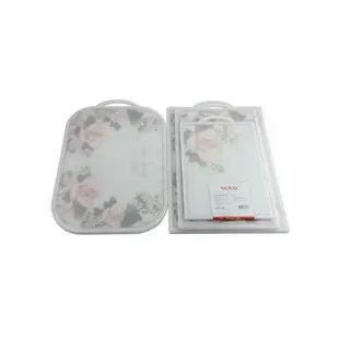 韓國進口玫瑰THEROSE防霉抗菌菜板輔食塑料砧板大號橢圓雙面方形