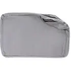 Cover Only for Premium Microbead Bed Pillow, Medium Extra Smooth, Dark Grey