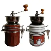 Antique Hand Cranks Coffee Bean Grinder Unique Coffee Mill for Brews