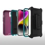 OtterBox Apple iPhone 14 / iPhone 13 Defender Series Case - Canyon Sun (Pink) (77-89632)