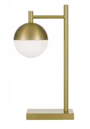 Barry Glass Shade Gold Table Lamp