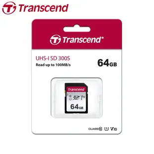 Transcend 創見 300S 16G 32G 64G SDHC SDXC C10 USH-I U1 V10 記憶卡