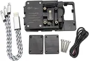 Motorcycle Navigation Bracket Motorcycle Accessories Phone Navigation Bracket Adapt Holder for B&MW K1300GT K1200GT 2006 Phone Mount (Color : 2)