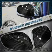 Carbon Fiber For 2014 - 2023 Infiniti Q50 Q60 Side View Mirror Covers Cap Pair