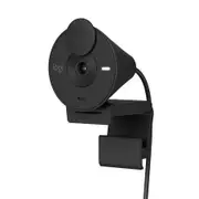 Logitech Brio 300 Full HD Webcam with Privacy Shutter, Noise Reduction Microphone, USB-C, certified for Zoom, Microsoft Teams, Black