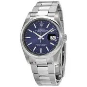 Original Rolex Datejust 36 Blue Dial Men's Watch 126200BLSO