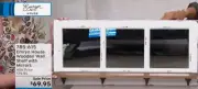 2 of Wooden Wall Shelf with Mirrors & Hook by Emryn House 27" x 9" 1 Price for 2