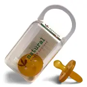 Natural Rubber Soothers Soother Medium Rounded 3 - 6 Mths | M