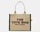 Marc Jacobs The Jacquard Large Tote Bag - Warm Sand/Nickel (RRP $720) BNWT