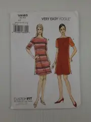 Vogue Sewing Pattern 9183 V9183 Misses Fitted Dress Pattern Size 6-14 NEW