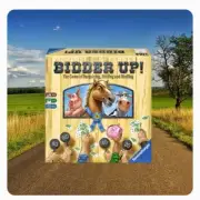 BIDDER UP! Board Game Bargaining Bidding Bluffling Ravensburger Farm Auction