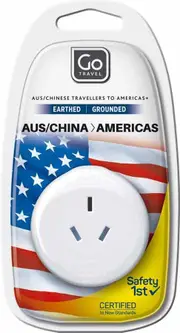 Go Travel Aus - USA Adaptor Plug 562