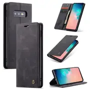 CaseMe Samsung Galaxy S10e Classic Folio Case Cover Skin Lite G970 [Black]