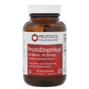 2 X Protocol for Life Balance, ProtoDophilus, 50 Billion, 10 Strains, 50 Veg Cap