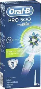 Oral B CROSSACTION PRO 500 Rechargeable Electric Toothbrush