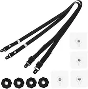 LOORGVEL 1Set Tip Straps Proofing Furniture Anchors Secure Dresser Straps for Television Safety Safety Strap for Home Use