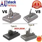 6.0Ah Battery For Dyson V6 V10 Animal Absolute DC31 Type A/B DC58 DC62 V8 V7 NEW