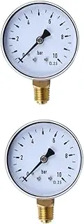 2pcs Pressure Gauge Barometer Compression