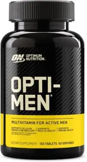 OPTIMUM NUTRITION Opti-Men, Mens Daily Multivitamin Supplement 150 Count