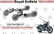 Royal Enfield "Silver LED Indicators" For Super Meteor 650