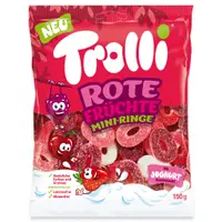 在飛比找蝦皮購物優惠-德國 Trolli Rote Früchte Mini-Ri