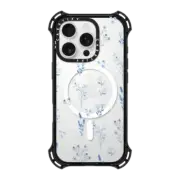 iPhone 16 Pro Bounce Case MagSafe Compatible Small blue flowers