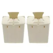 2PCS bird nests for cages Creative Box Parakeet Home Bird Breeding Box Bird