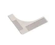 Beard Shaping Template Comb Styling Barber Tool Symmetry Shaper Stencil SUS