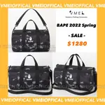 【VMEI_OFFICAL】BAPE 行李袋 旅行袋 2022春季雜誌附錄 旅行包 BAPE行李包 健身包 健身袋