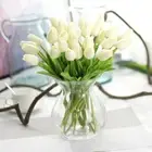 Touch Room Wedding Home Garland Tulip Tulipanes Fake Flowers Artificial Plant