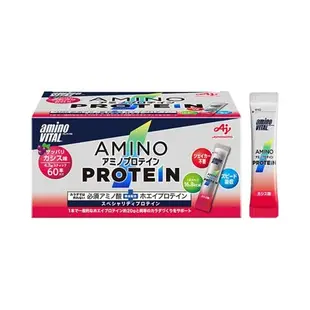 AJINOMOTO 味之素amino VITAL 氨基酸乳清蛋白粉黑加侖風味4.3g×60條