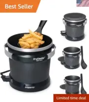 FryDaddy Electric Deep Fryer with Automatic Temperature Control and Fry Scoop