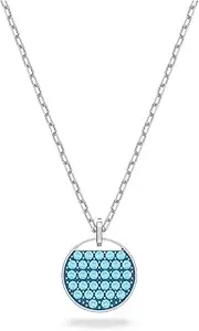 SWAROVSKI Ginger Necklace, Earrings, and Bracelet Jewelry Collection, Clear Crystals, Grey Crystals, Blue Crystals