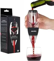 AIKARO Wine Aerator, Red Wine Decanter with Wine Filter and Base