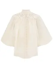 [ZIMMERMANN] Coco Embroidered Blouse