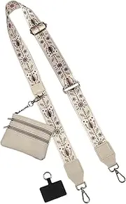 Phone Strap With Zippered Pouch, Strap For Phone With Wallet Crossbodys, Cell Phone Lanyard Sling Adjustable Phone Strap, Crossbodys Phone String, Phone Lanyard Crossbodys Strap