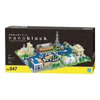 在飛比找Yahoo奇摩購物中心優惠-Nanoblock 迷你積木 - NB047 巴黎