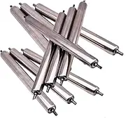 Conveyor Rollers Stainless Steel Conveyor Roller - Dia 2.4" 2" 1.5" 1.3" 1", Industrial Conveyor Roller for DIY Projects, Pack of 10 Mini Conveyor Belt Rollers(Diam 1.0in/25mm,L 23.6in/600mm)