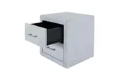Angela Velvet fabric Bedside table