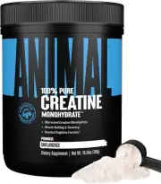 Universal Animal Micronized Creatine Monohydrate Powder Unflavored 300 Grams NEW