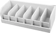 GALPADA Luxury Belt Storage Box Wooden Organizer for Closet Belt Holder for Women Tie Scarf Storage Multi-compartment