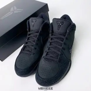 【NIKE 耐吉】Nike Kobe 4 Protro Black Mamba 籃球鞋 黑曼巴 黑蛇鱗(FQ3544-001)